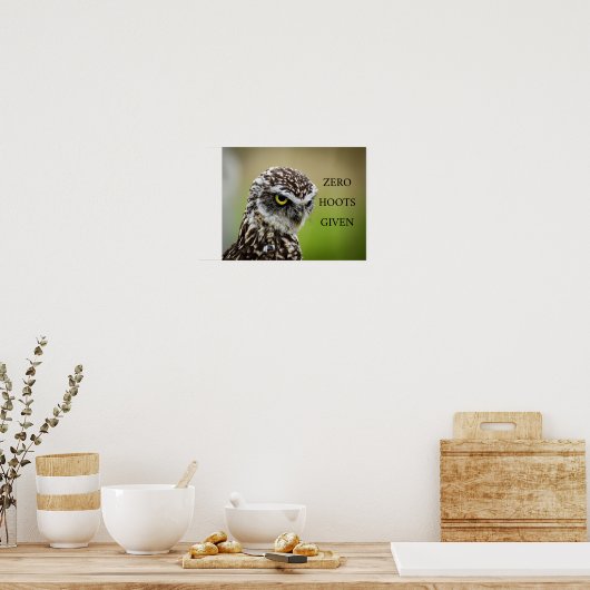 Owl Poster (Keuken)