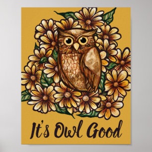 Owl Poster
