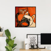 Owl Poster (Thuiskantoor)