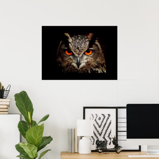 Owl Poster (Thuiskantoor)