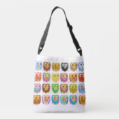 Owl Power Crossbody Tas (Achterkant)
