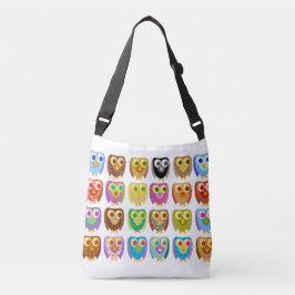 Owl Power Crossbody Tas
