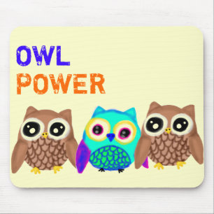 Owl Power Muismat
