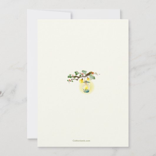 Owl Professor Retirement Party Uitnodiging (Achterkant)