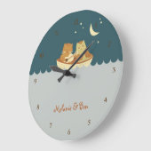 Owl & Pussycat (Zee blauw) Grote Klok (Hoek)