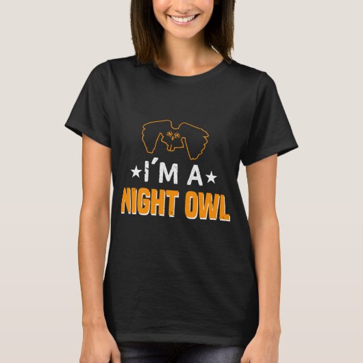 Owl quote gift for owl lovers t-shirt (Voorkant)