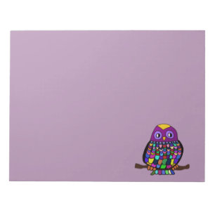 Owl Rainbow Notitieblok