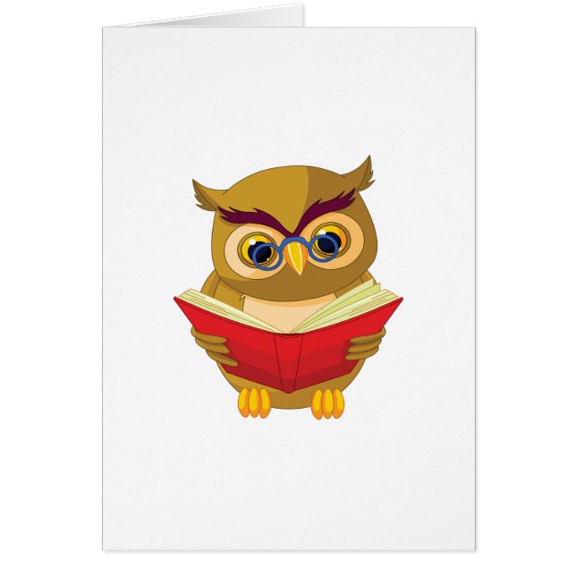 Owl Reading (Voorkant)