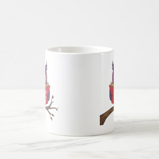 Owl Reading Koffiemok (Center)