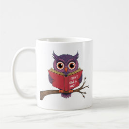 Owl Reading Koffiemok