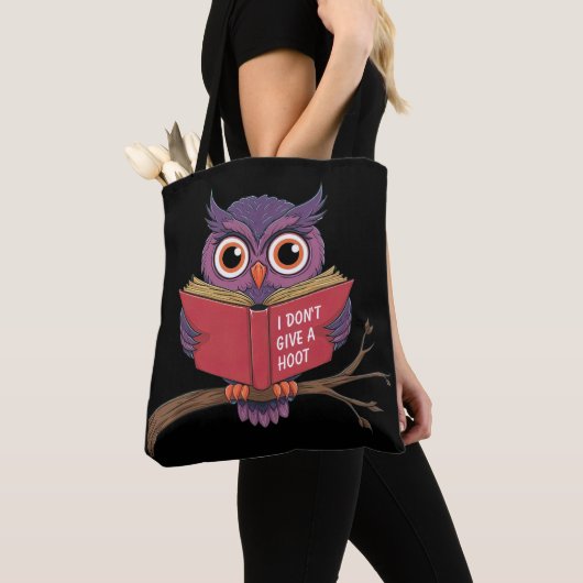Owl Reading Tote Bag (Dichtbij)