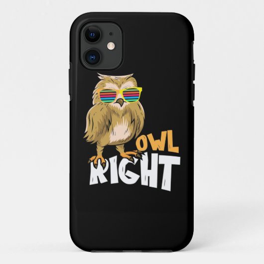 Owl rechts Case-Mate iPhone case (Achterkant)