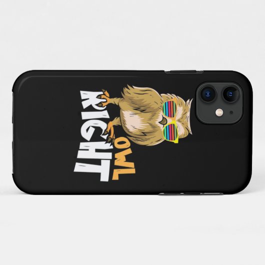 Owl rechts Case-Mate iPhone case (Achterkant (horizontaal))