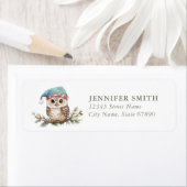 Owl Return Address Labels (Insitu)