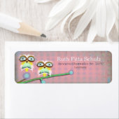Owl Return Address Labels (Insitu)