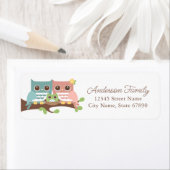 Owl Return Address Labels (Insitu)