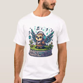 Owl Robot T-shirt (Voorkant)