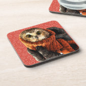 Owl, Rockefeller Bier Onderzetter (Linkerzijde)