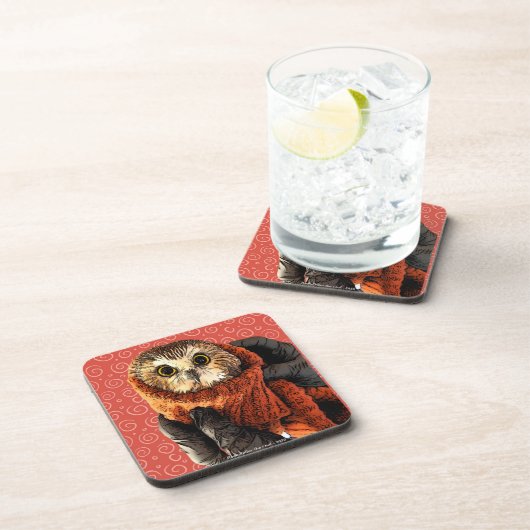Owl, Rockefeller Bier Onderzetter (Rechterzijde)