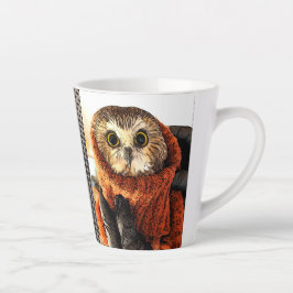 Owl, Rockefeller, citaat, tweezijdig, Latte Mok