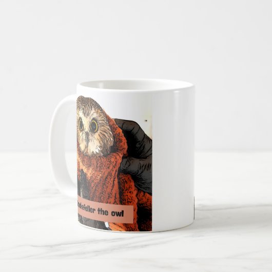 Owl, Rockefeller Koffiemok (Voorkant links)