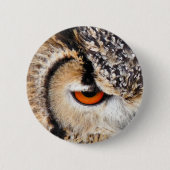 OWL RONDE BUTTON 5,7 CM (Voorkant)