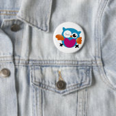 Owl Ronde Button 5,7 Cm (In situ)