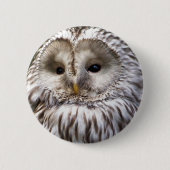 OWL RONDE BUTTON 5,7 CM (Voorkant)