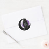 Owl Ronde Sticker (Envelop)