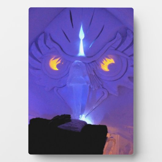 Owl Room, Hotel de Glace, Quebec, Canada Fotoplaat (voorkant)
