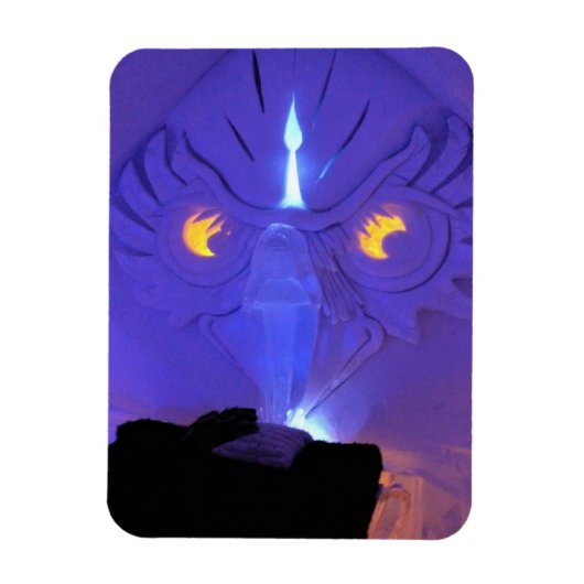 Owl Room, Hotel de Glace, Quebec, Canada Magneet (Verticaal)