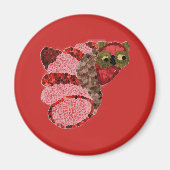 Owl Round Magnet (Voorkant)