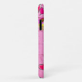 Owl roze Iphone-draagtas Case-Mate iPhone Case (Achterkant/rechts)