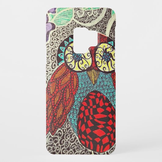 owl samsung galaxy hoesje (Achterkant)