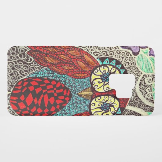 owl samsung galaxy hoesje (Achterkant (horizontaal))