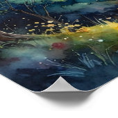 Owl schilderen poster (Hoek)