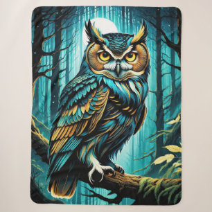 Owl Sherpa Deken