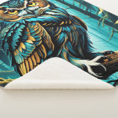 Owl Sherpa Deken (3/4)