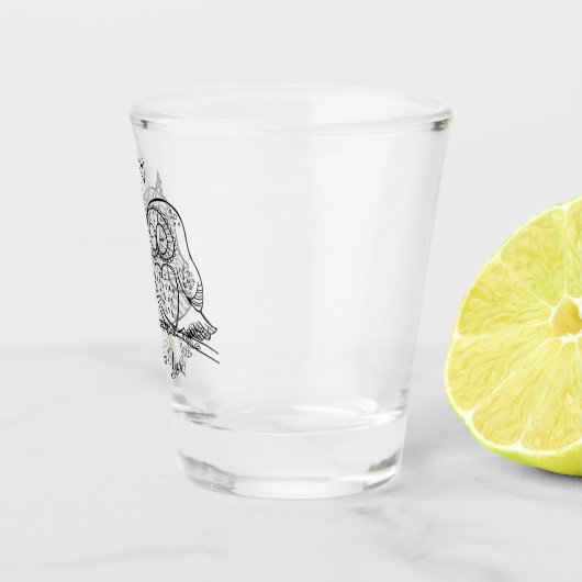 Owl Shot Glas (Rechts)