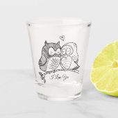 Owl Shot Glas (Voorkant)
