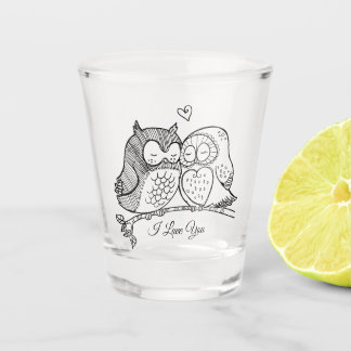 Owl Shot Glas