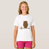 Owl Silhouette T-shirt (Voorkant volledig)