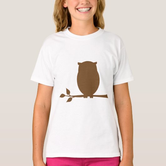 Owl Silhouette T-shirt (Voorkant)