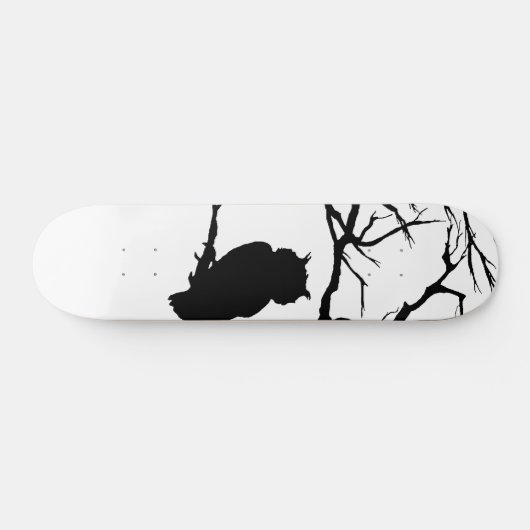 Owl/skateboard Persoonlijk Skateboard (Horizontaal)