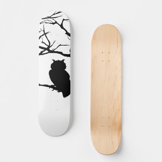 Owl/skateboard Persoonlijk Skateboard (Voorkant)