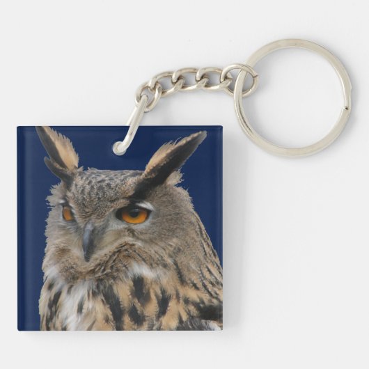 Owl Sleutelhanger (Achterkant)