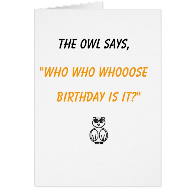 owl & snake say (Voorkant)