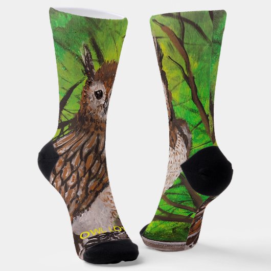 Owl Socks Sokken (Gebogen)