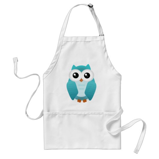 Owl Standaard Schort (Voorkant)