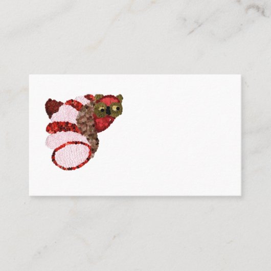 Owl Standard Appointment Card Afsprakenkaartje (Voorkant)
